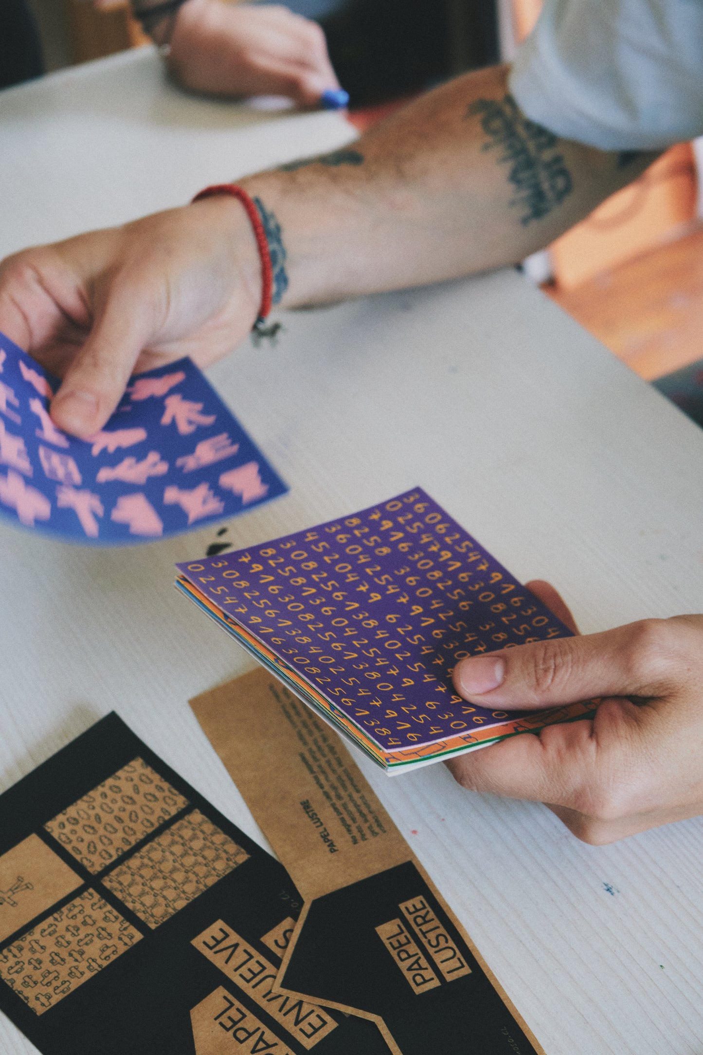 Papel Lustre 12 x 12 cm