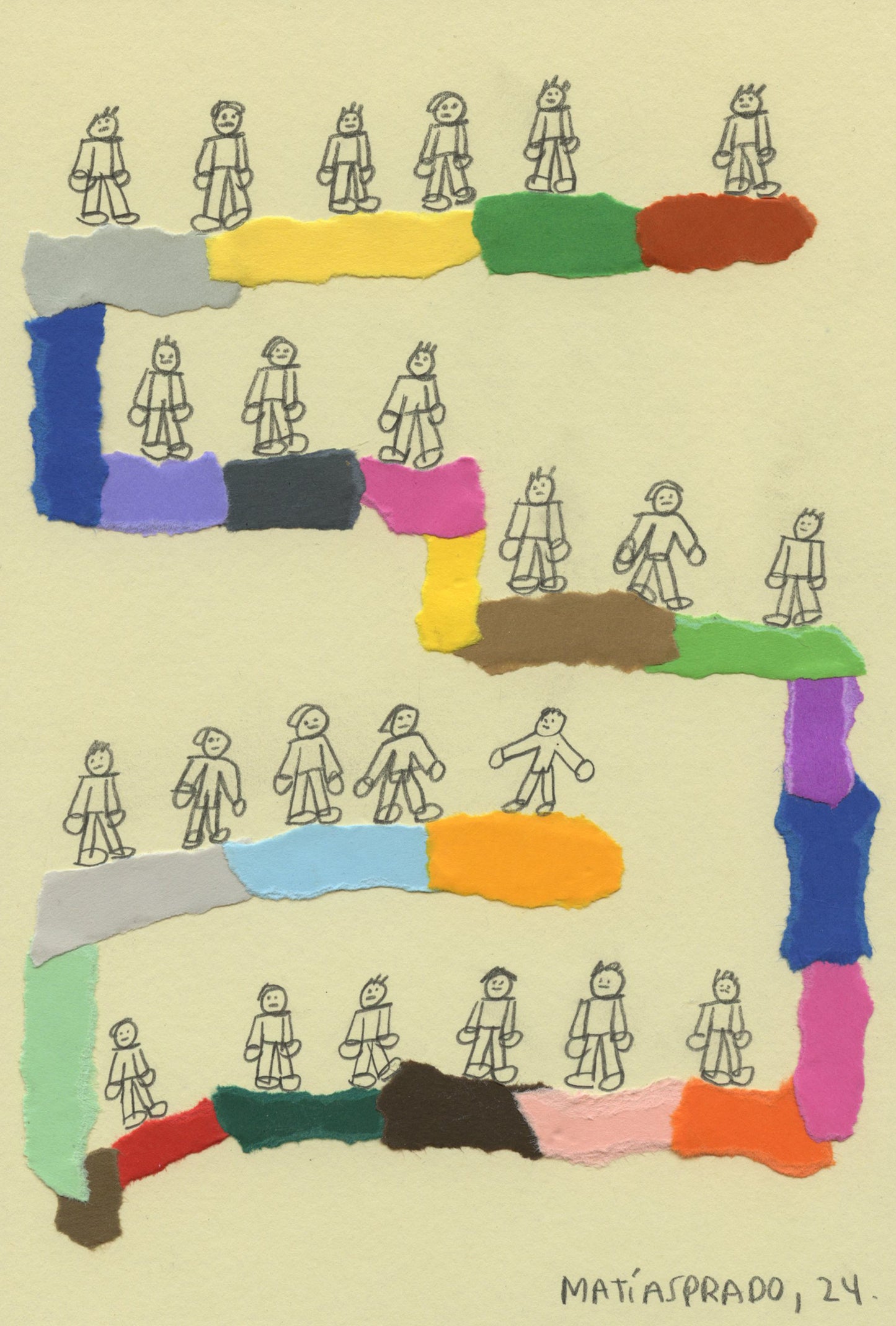 paso de color