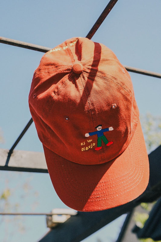 Gorra Es un dibujo - color terracota