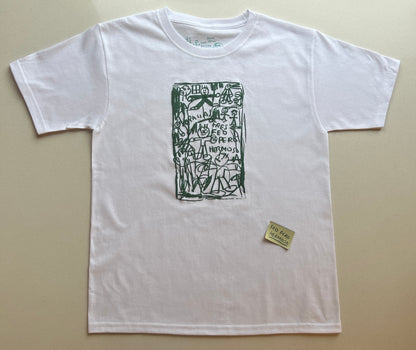 Polera Baby Tee "Feo pero Hermoso"