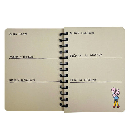 Mini Planner Azul