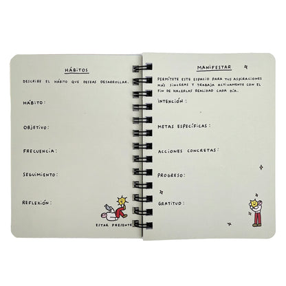Mini Planner Azul