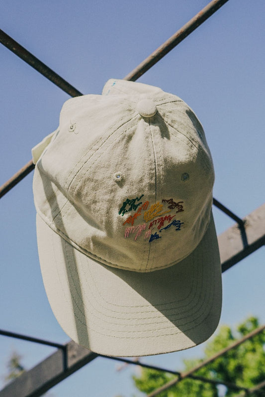 Gorra Rayas - color verde agua